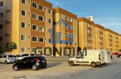 Apartamento com 2 quartos à venda na rua quinze de novembro, 951, itambé, caucaia por r$ 163.800