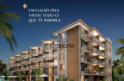 Apartamento com 2 quartos à venda na avenida litorânea, 1, porto das dunas, aquiraz por r$ 658.000