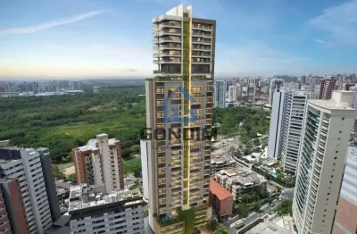 Apartamento com 4 quartos à venda na rua bento albuquerque, 536, cocó, fortaleza por r$ 2.531.800