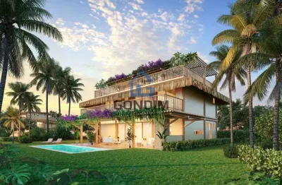 Casa em condomínio fechado com 5 quartos à venda na rua praia canoe jaguaribe, 1, maceió, fortim por r$ 2.909.000