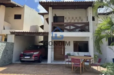 Casa em condomínio fechado com 3 quartos à venda na rua visconde de barbacena, 413, cambeba, fortaleza por r$ 950.000