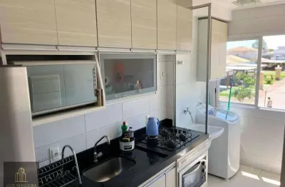 Apartamento à venda, no condomínio reserva anauá,  em pindamonhangaba, loteamento industrial água preta, com 2 quartos, 52,00m²