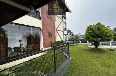 Flat à venda, no chateau montpellier residence service em campos do jordão,  60m2 mobiliado pronto para morar!