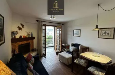 Flat à venda, no chateau montpellier residence service em campos do jordão, vila capivari, com 2 quartos, 100m²