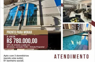 Apartamento com 3 quartos à venda na Rua 406 A, 113, Morretes, Itapema