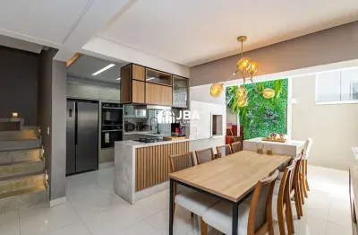 Excelente sobrado 100% mobiliado no residencial portofino – pilarzinho