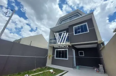 Sobrado | 3 dorm | suíte | 2 vagas | 134 m² priv | fazendinha - curitiba/pr