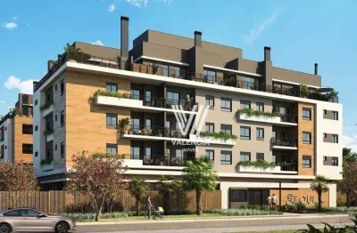 Res. équi | 3 dorm | suíte | vaga | 81 m² priv | seminário - curitiba/pr