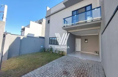 Sobrado | 3 dorm | suíte | 2 vagas | 173 m² priv | centro - são josé dos pinhais/pr