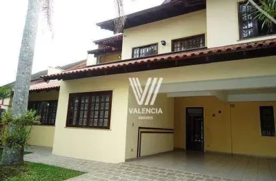 Sobrado | 5 dorm | 3 suítes | 4 vagas | 304 m² priv | cascatinha - curitiba/pr