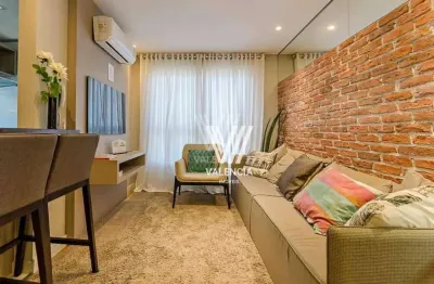 Barigui woodland | 2 dorm | vaga dupla | suíte | 56 m² priv | santo inácio - curitiba/pr