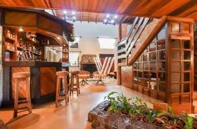 Casa |5 dorm | 3 suítes | 10 vagas | 485 m² priv | ahú - curitiba/pr