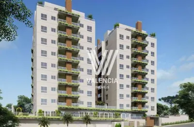 Allure residencial | 2 dorm | suíte | vaga | 61 m² priv | boa vista - curitiba/pr
