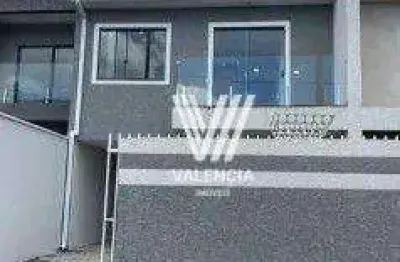 Sobrado de rua | 3 dorms | 127m² priv | 2 vagas | iguaçu - araucaria/pr