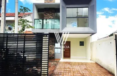 Sobrado 2 dormitórios | suíte | 2 vagas | 102m² priv | colombo