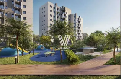 Eleva hauer | 2 dorm | vaga | 47 m² priv | hauer - curitiba/pr