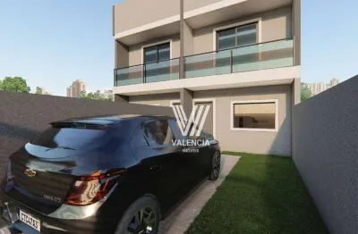 Sobrado em condominio | 2 dorms | 82m² priv | 2 vagas | umbara - curitiba/pr