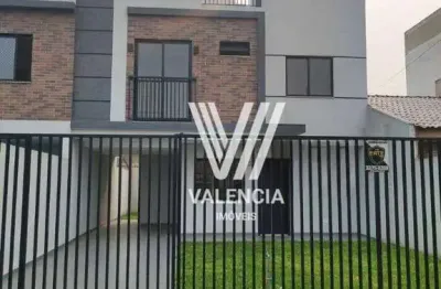 Sobrado de rua | 3 dorms | 131m² | 3 vagas | parque das fontes - sjp/pr