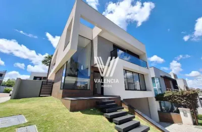 Sobrado em condominio | 4 suites | 6 vagas | 350m² | santa candida - curitiba/pr