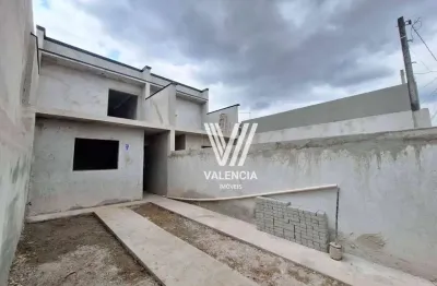 Sobrado de rua | 3 dorms | 1 vaga | 64m² | campo do santana - curitiba/pr
