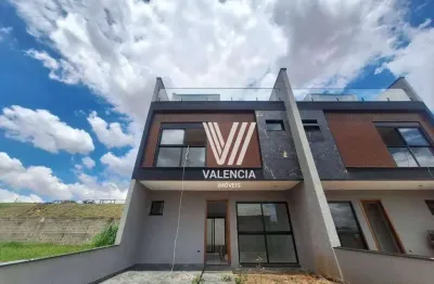 Sobrado em condominio | 3 dorms | 2 vagas | 100m² | xaxim - curitiba/pr