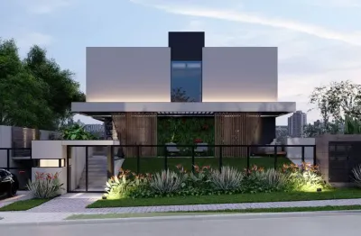 Casa em condomínio fechado com 3 quartos à venda na Rua Pedro Nolasko Pizzatto, 118, Mercês, Curitiba