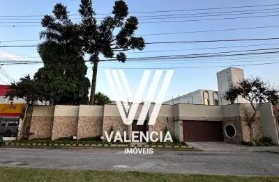 Casa de luxo | mobiliada | 6 dormitórios | 4 suites | 4 vaga | 1000m² | guaira - curitiba/pr
