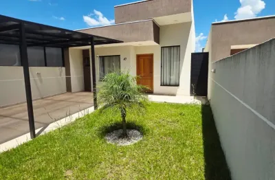 Casa-Mobiliado | 3 Quartos | 1 Suite | 2 Vaga | 90m² Priv | Eucaliptos -  Fazenda Rio Grande/PR