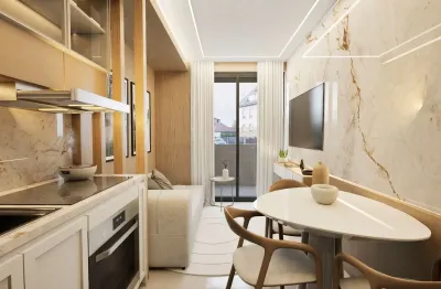 Apartamento Condominio Completo |2 quarto| 48m² Priv | Água Verde - Curitiba/PR