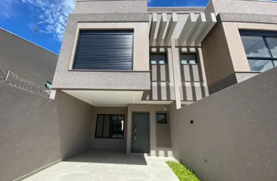 Sobrado Novo | 3 Dormitório | 3 Suite | 2 Vaga | 123m² Priv | Boqueirão Curitiba/PR