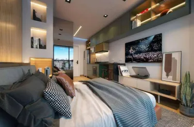 Studio à venda, 19 m² por r$ 299.420,00 - centro - curitiba/pr