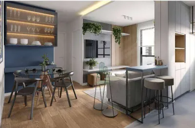 Apartamento à venda, 47 m² por r$ 444.073,00 - hauer - curitiba/pr