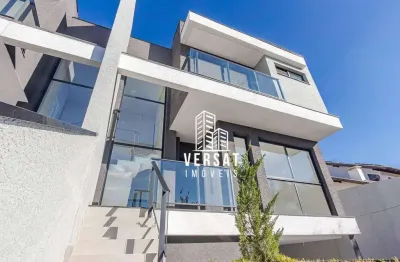 Sobrado com 3 dormitórios sendo 1 suíte  à venda, 165 m² por r$ 1.169.900 - ahú - curitiba/pr
