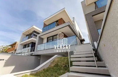 Casa com 4 dormitórios à venda, 245 m² por r$ 2.559.900,00 - jardim schaffer - curitiba/pr