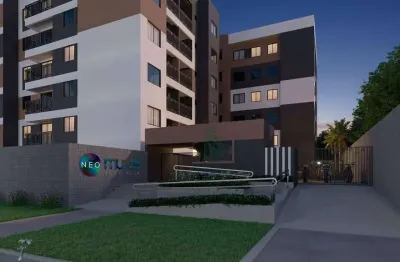 Apartamento à venda, 32 m² por r$ 344.334,78 - novo mundo - curitiba/pr