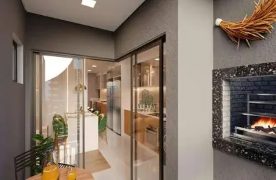 Apartamento com 2 dormitórios com suíte à venda, 48 m² por r$ 402.680 - novo mundo - curitiba/pr