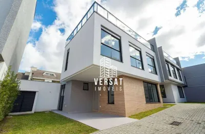 Sobrado à venda, 130 m² por r$ 940.000,00 - são lourenço - curitiba/pr