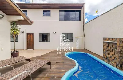 Sobrado com 3 dormitórios à venda, 238 m² por r$ 1.200.000,00 - pilarzinho - curitiba/pr