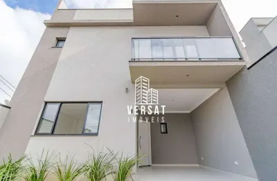 Sobrado com 4 dormitórios à venda, 173 m² por r$ 990.000 - boneca do iguaçu - são josé dos pinhais/pr