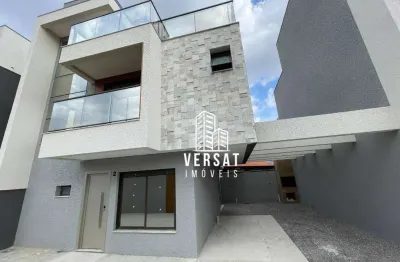 Sobrado com 3 suítes à venda, 208 m² por r$ 1.290.000 - jardim das américas - curitiba/pr