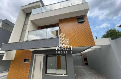 Sobrado com 3 suítes à venda, 208 m² por r$ 1.350.000 - jardim das américas - curitiba/pr