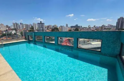 Apartamento mobiliado com 2 dormitórios à venda, 47 m² por r$ 595.000 - parada inglesa - são paulo/sp