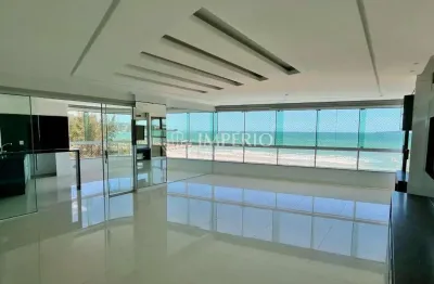 Apartamento frente mar à venda com 3 suítes no estreito itapema sc