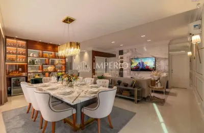 Apartamento Decorado Quadra Mar 4 Suítes no Paramount Tower em Meia Praia Itapema SC