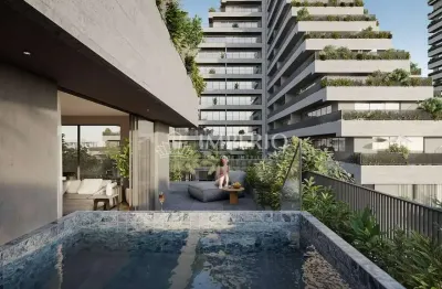 Apartamento com piscina privativa e 1 suíte no vértice vivapark porto belo sc
