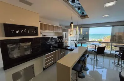 Apartamento Frente Mar Diferenciado com 5 Dormitórios no Ocean Towers em Meia Praia Itapema SC