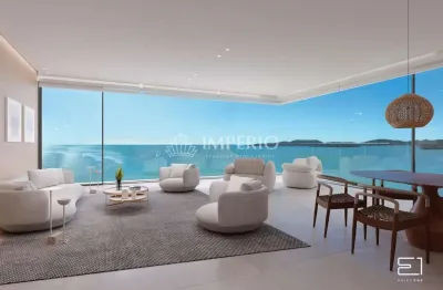Luxo Frente Mar Apartamento 4 Suítes no Edify One em Meia Praia Itapema SC