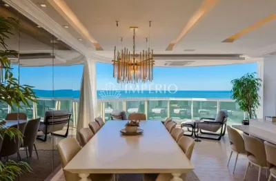 Cobertura Duplex Frente Mar de Alto Padrão no Centro de Balneário Camboriú SC