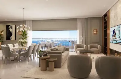 Apartamento Frente Mar com 4 Suítes no Celine Dallo Canto da Praia Itapema