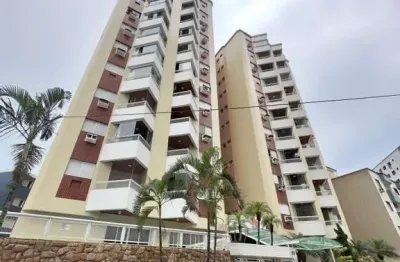 Apto 1 dormitório c/ ar condicionado, 1 banheiro, 1 vaga de garagem, lazer no prédio, 300m da praia